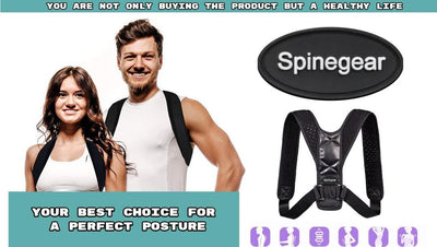 Back, Neck, and Shoulder Support Belt - Posture Corrector